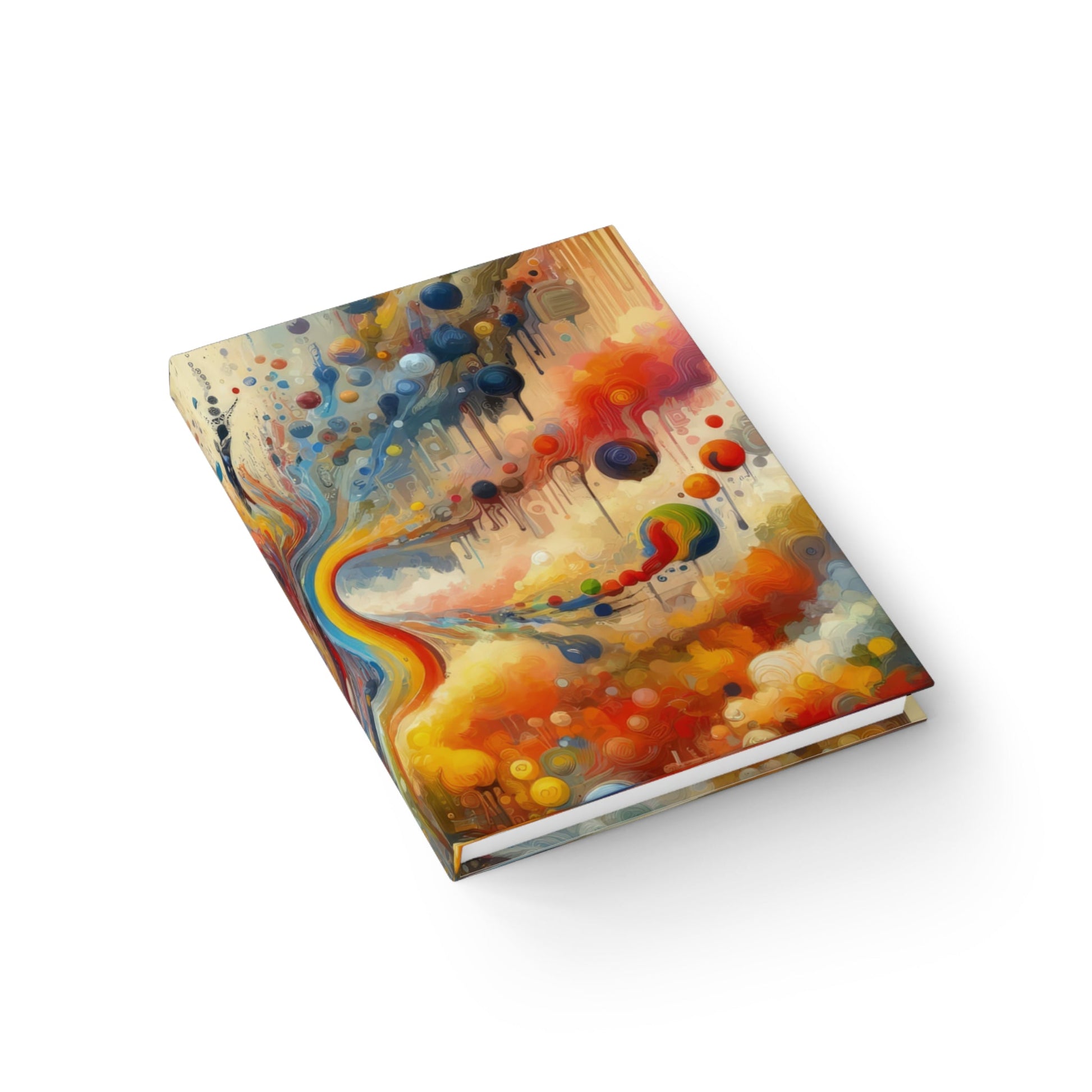 Choices Tachism Canvas Journal - Blank - ATUH.ART