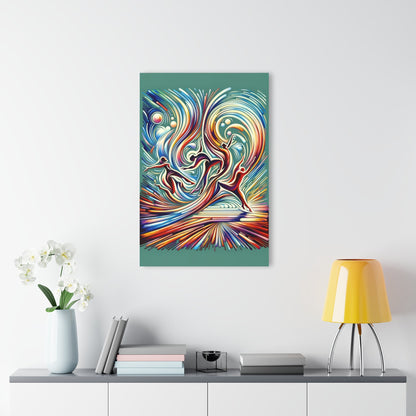 Choreographic Mindful Tachism Acrylic Prints (French Cleat Hanging) - ATUH.ART