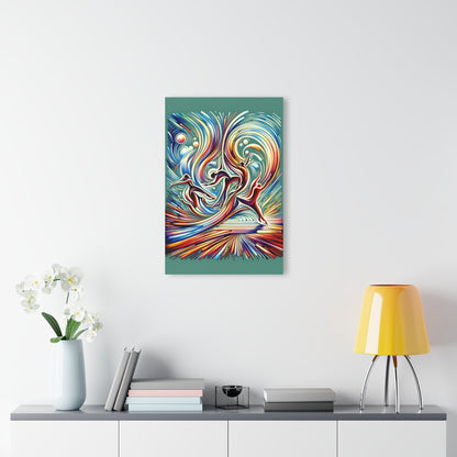 Choreographic Mindful Tachism Acrylic Prints (French Cleat Hanging) - ATUH.ART