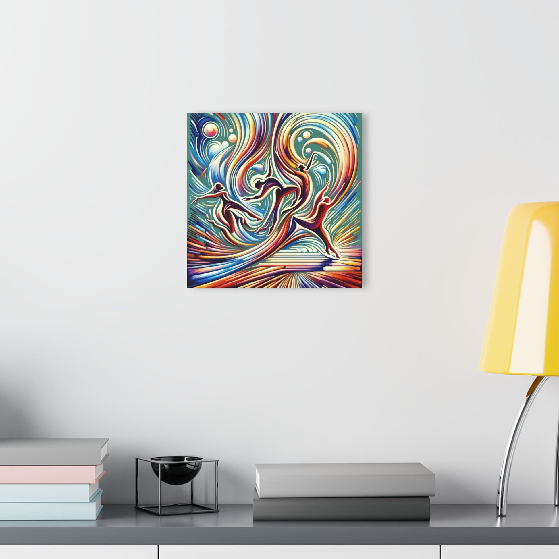 Choreographic Mindful Tachism Acrylic Prints (French Cleat Hanging) - ATUH.ART