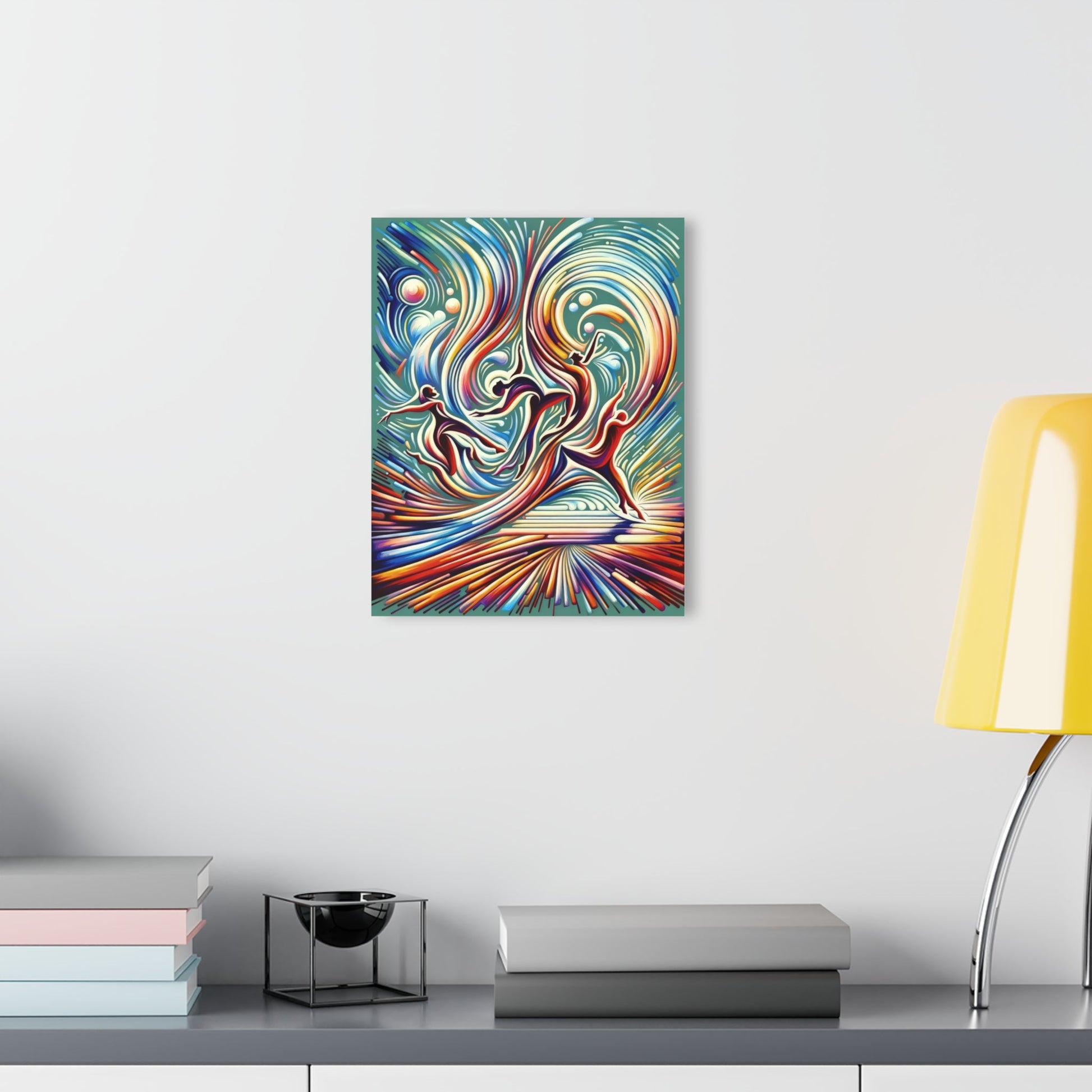 Choreographic Mindful Tachism Acrylic Prints (French Cleat Hanging) - ATUH.ART