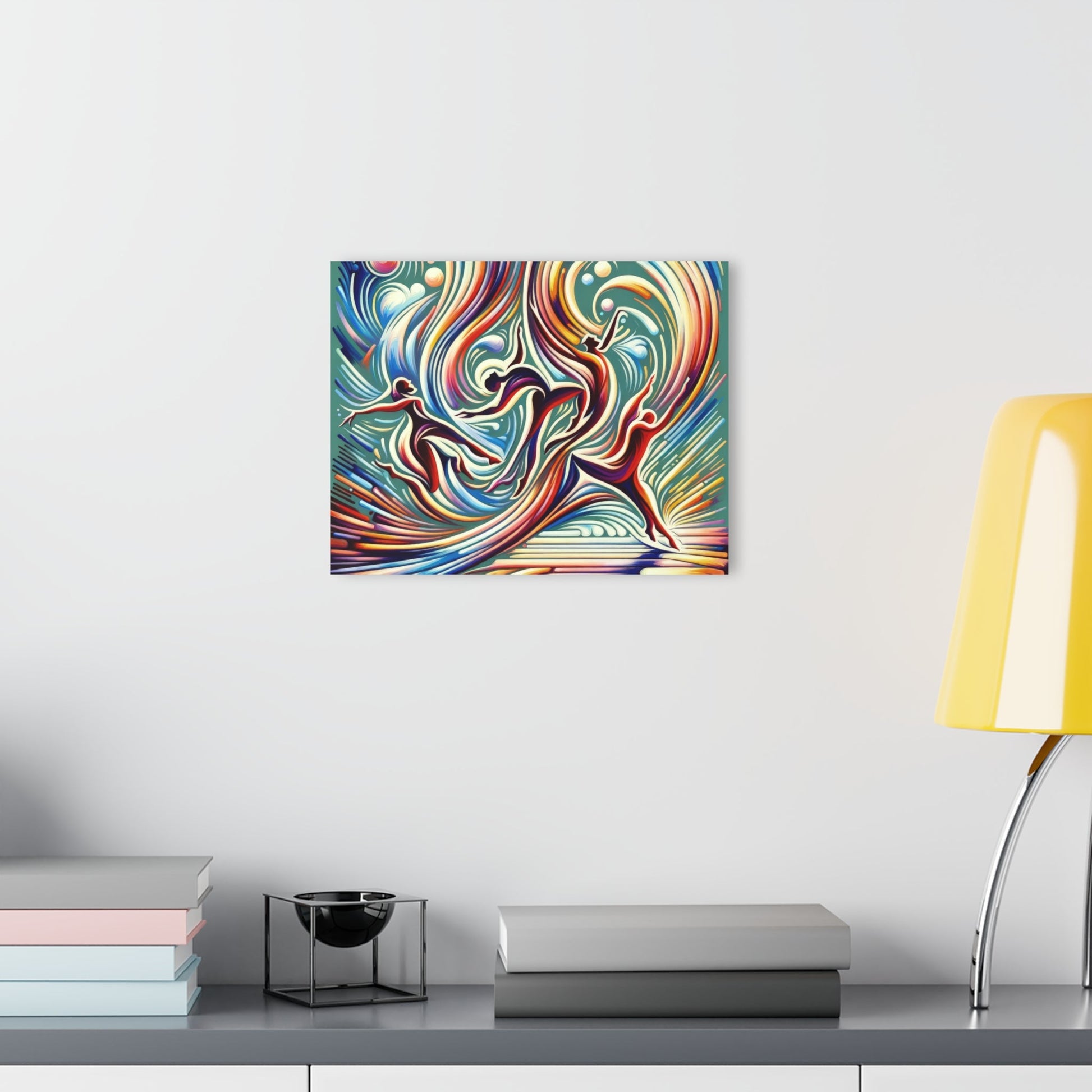 Choreographic Mindful Tachism Acrylic Prints (French Cleat Hanging) - ATUH.ART