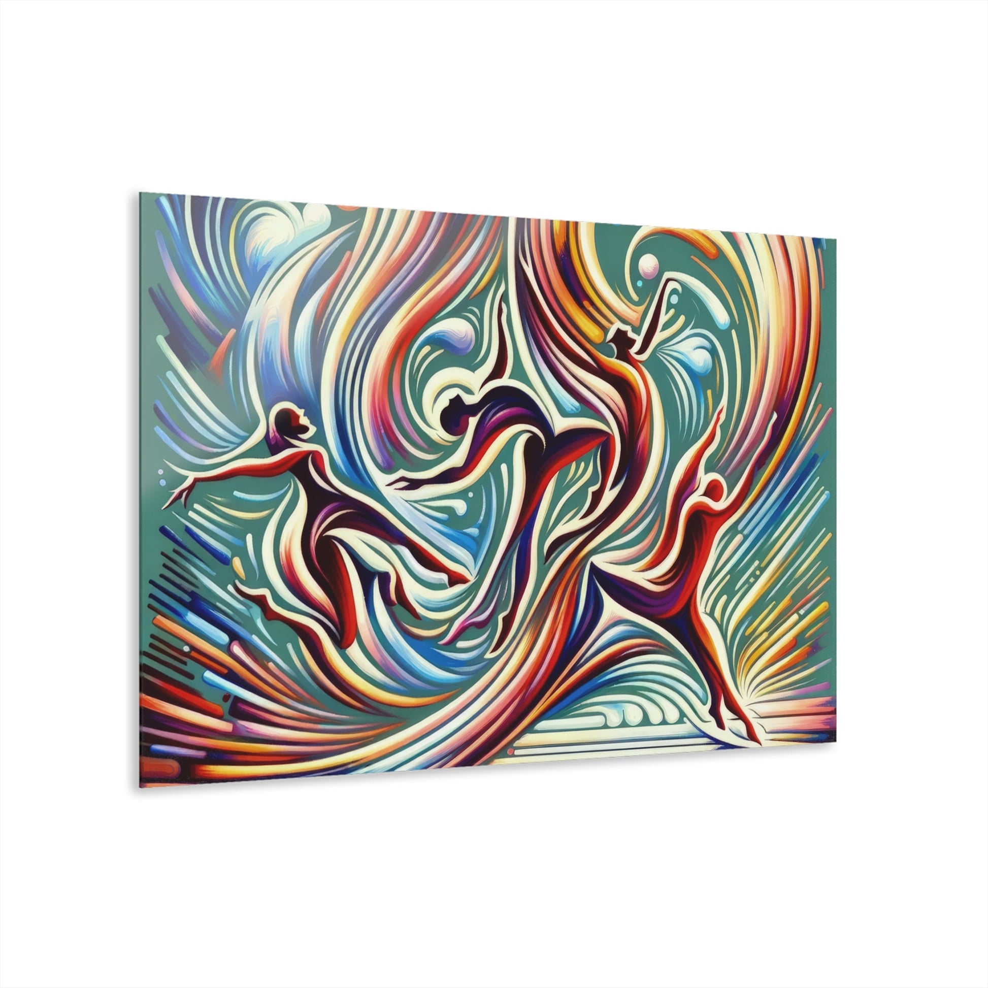 Choreographic Mindful Tachism Acrylic Prints (French Cleat Hanging) - ATUH.ART