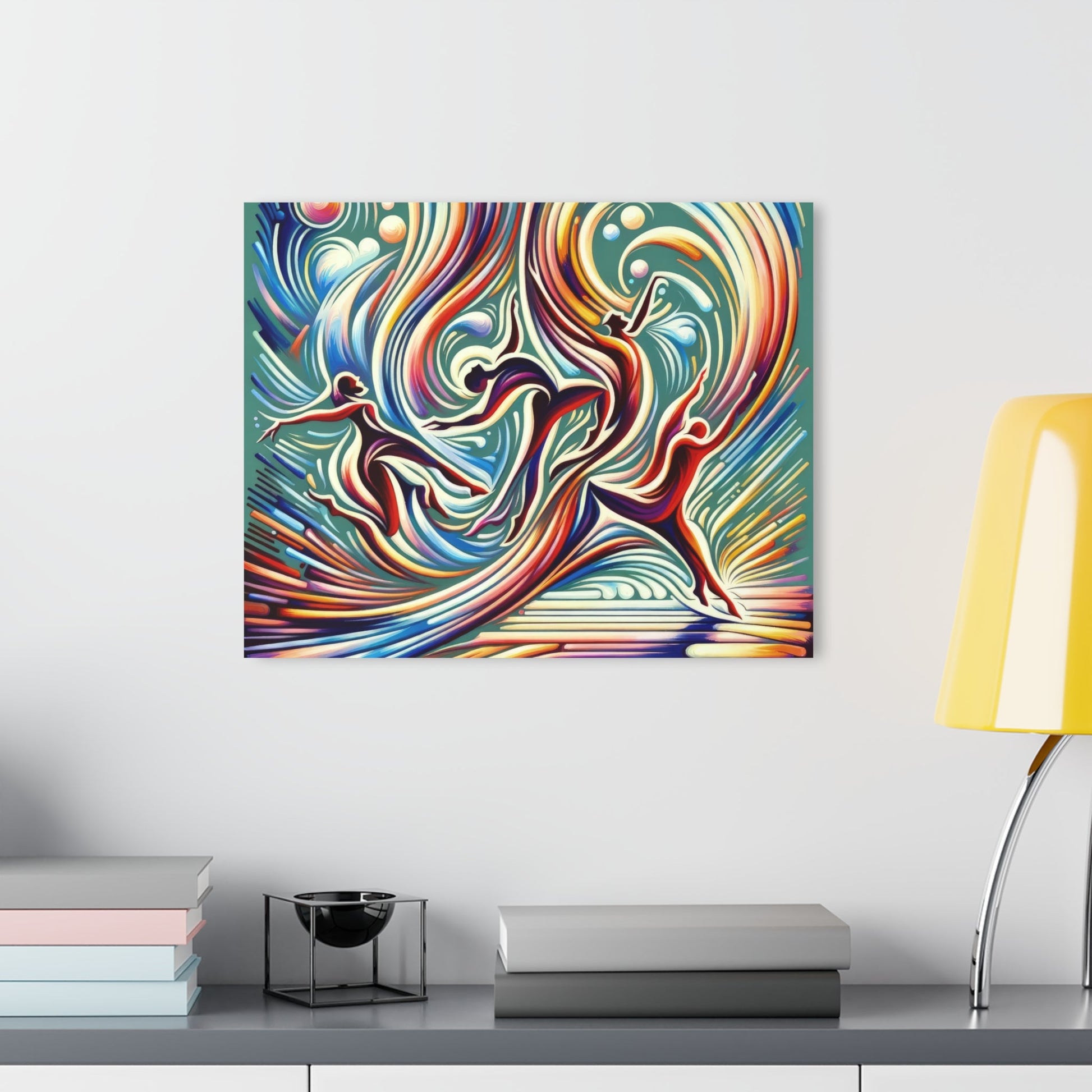 Choreographic Mindful Tachism Acrylic Prints (French Cleat Hanging) - ATUH.ART