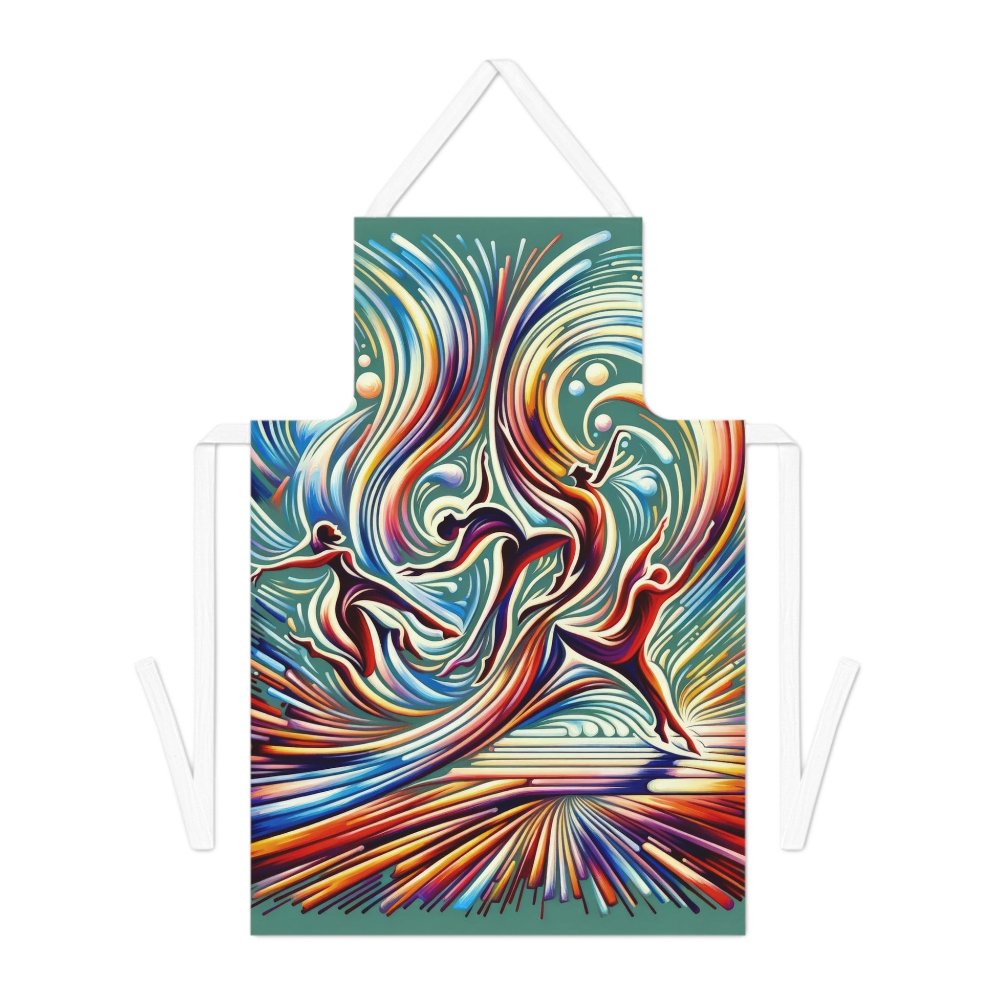 Choreographic Mindful Tachism Adult Apron (AOP) - ATUH.ART
