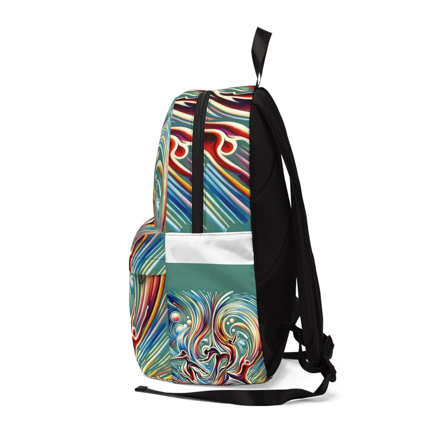 Choreographic Mindful Tachism Unisex Classic Backpack - ATUH.ART