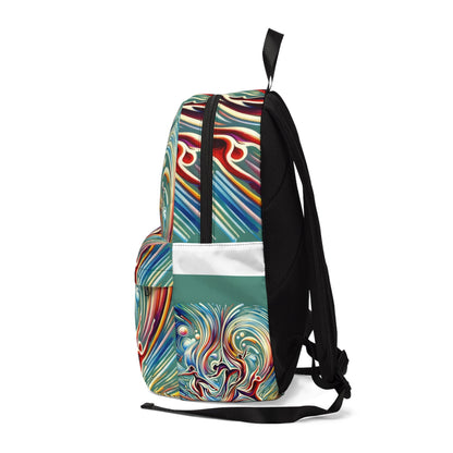 Choreographic Mindful Tachism Unisex Classic Backpack - ATUH.ART