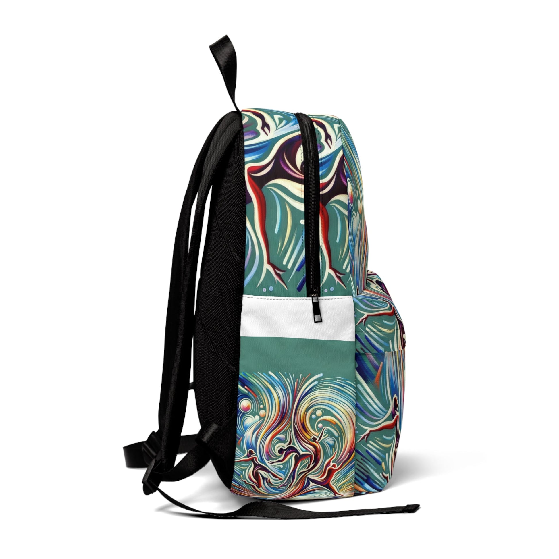 Choreographic Mindful Tachism Unisex Classic Backpack - ATUH.ART