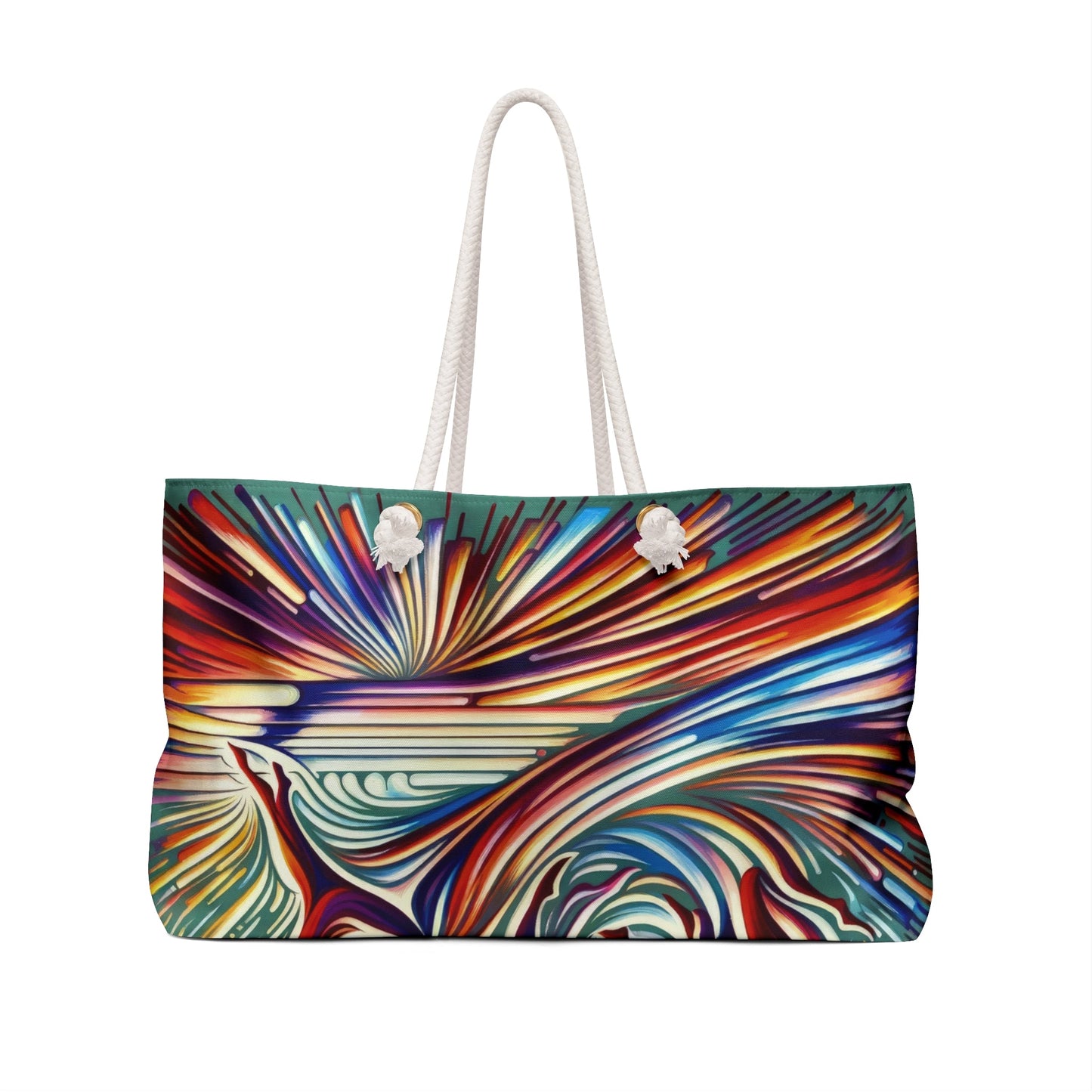 Choreographic Mindful Tachism Weekender Bag - ATUH.ART