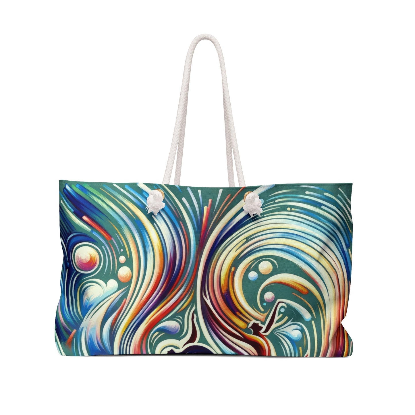 Choreographic Mindful Tachism Weekender Bag - ATUH.ART