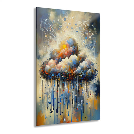 Cloud Community Crafting Acrylic Prints (French Cleat Hanging) - ATUH.ART