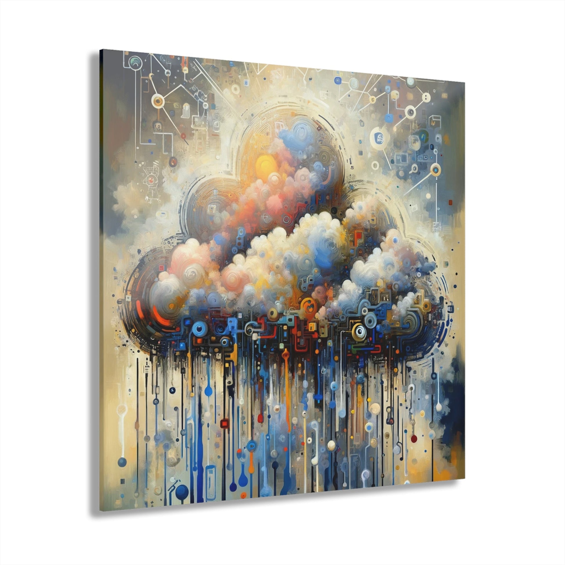 Cloud Community Crafting Acrylic Prints (French Cleat Hanging) - ATUH.ART