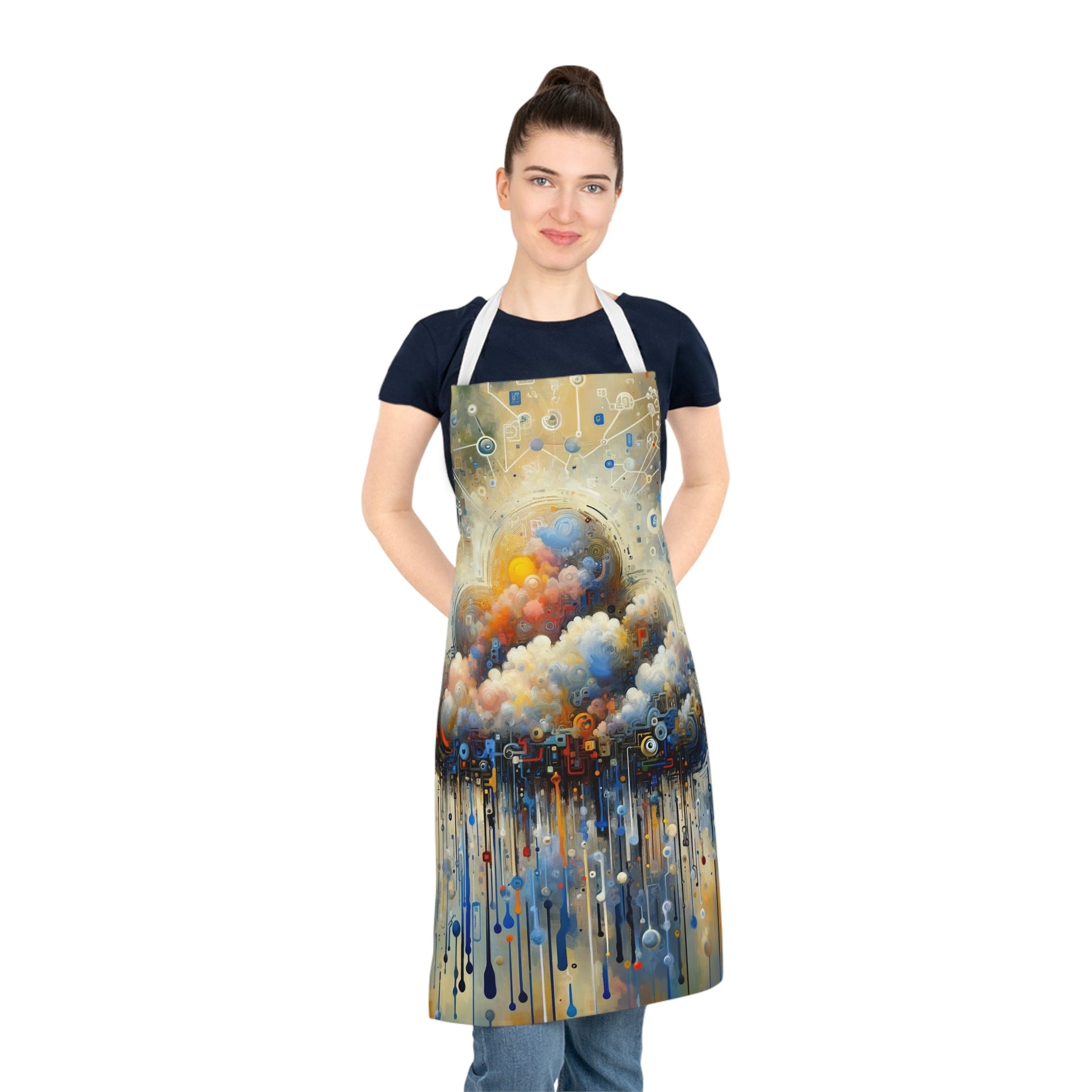 Cloud Community Crafting Adult Apron (AOP) - ATUH.ART