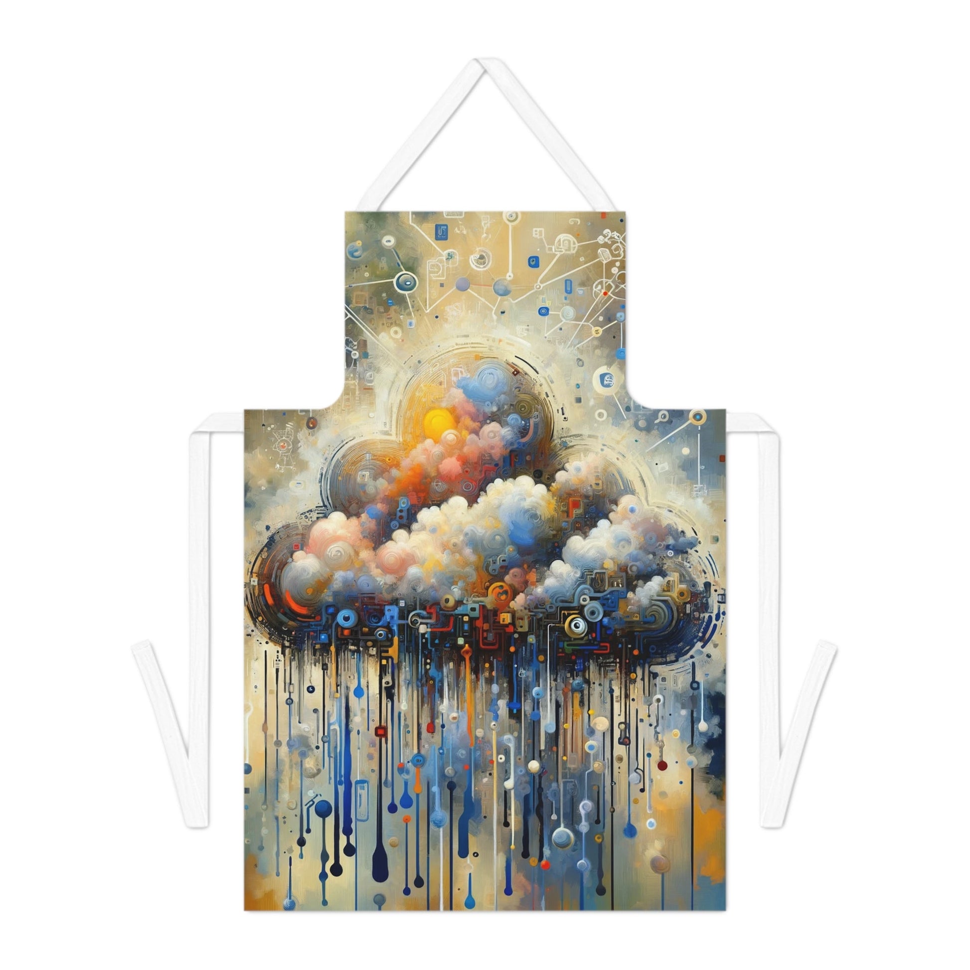 Cloud Community Crafting Adult Apron (AOP) - ATUH.ART