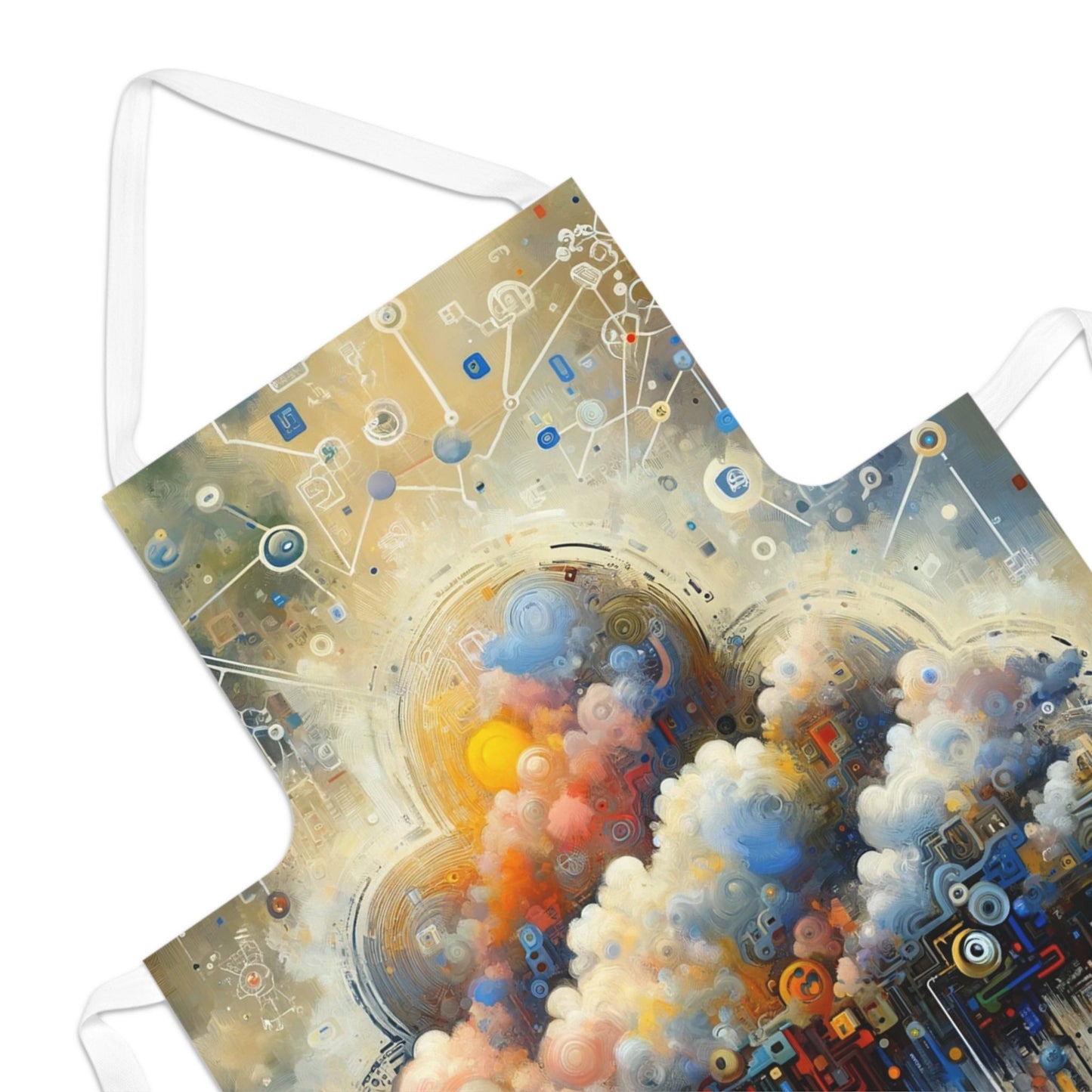 Cloud Community Crafting Adult Apron (AOP) - ATUH.ART