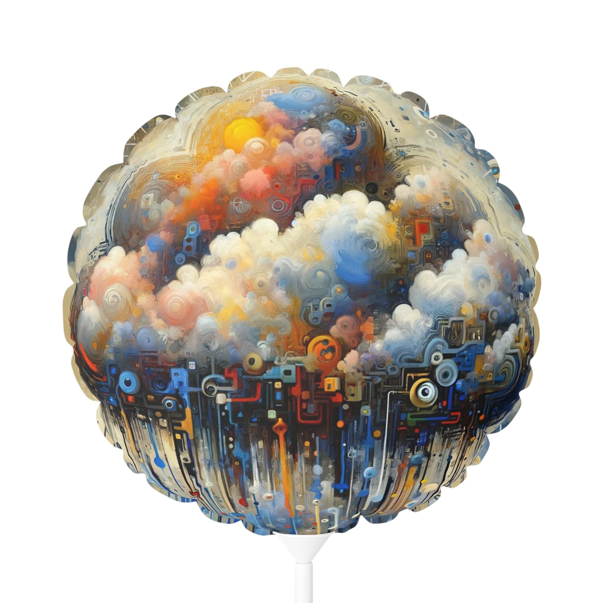 Cloud Community Crafting Balloon (Round and Heart-shaped), 11" - ATUH.ART