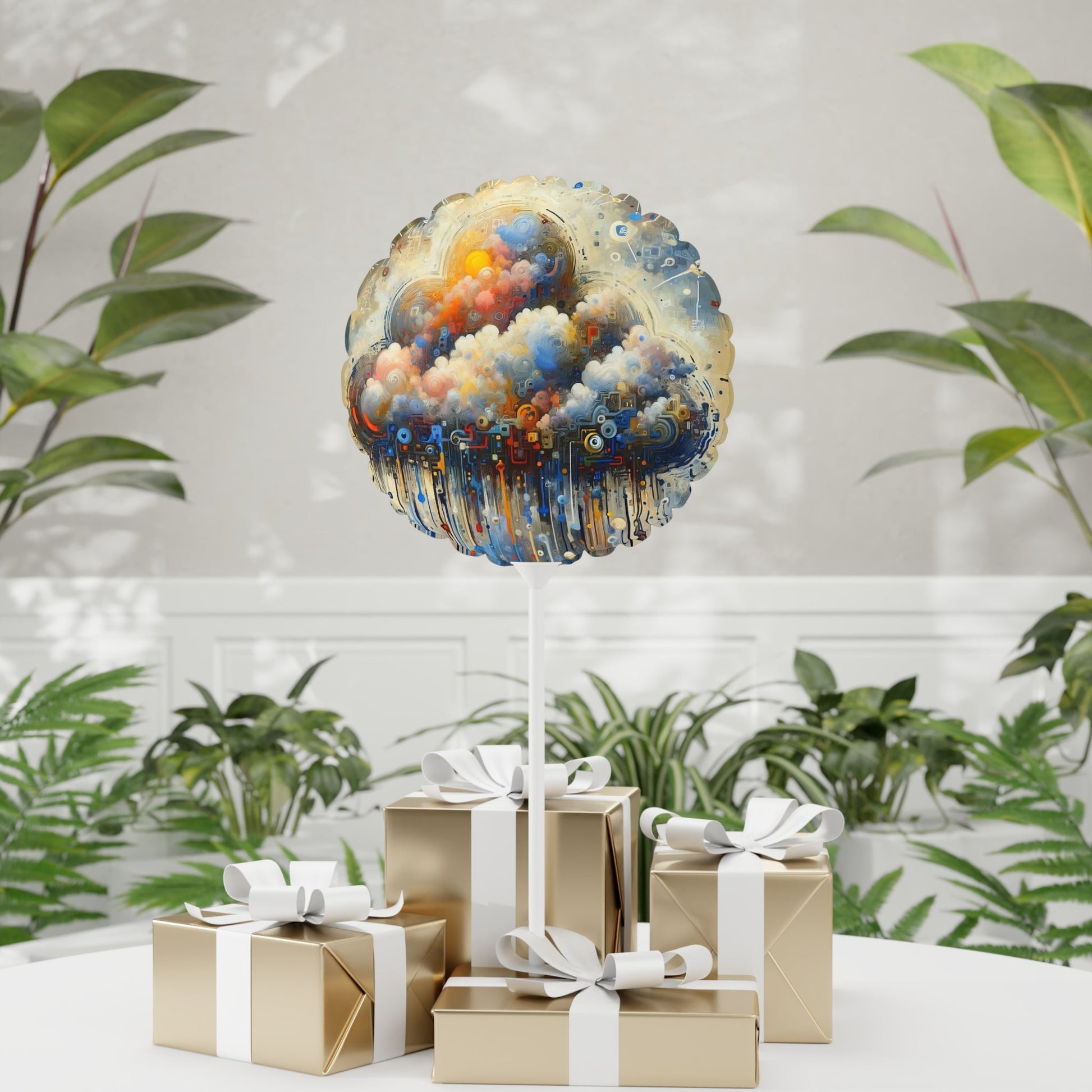 Cloud Community Crafting Balloon (Round and Heart-shaped), 11" - ATUH.ART