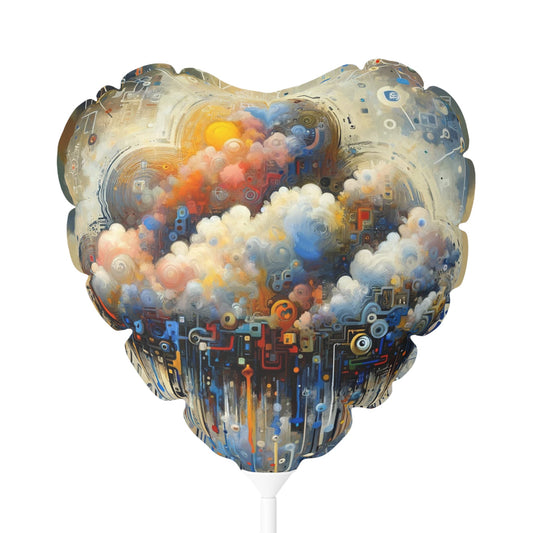 Cloud Community Crafting Balloon (Round and Heart-shaped), 11" - ATUH.ART