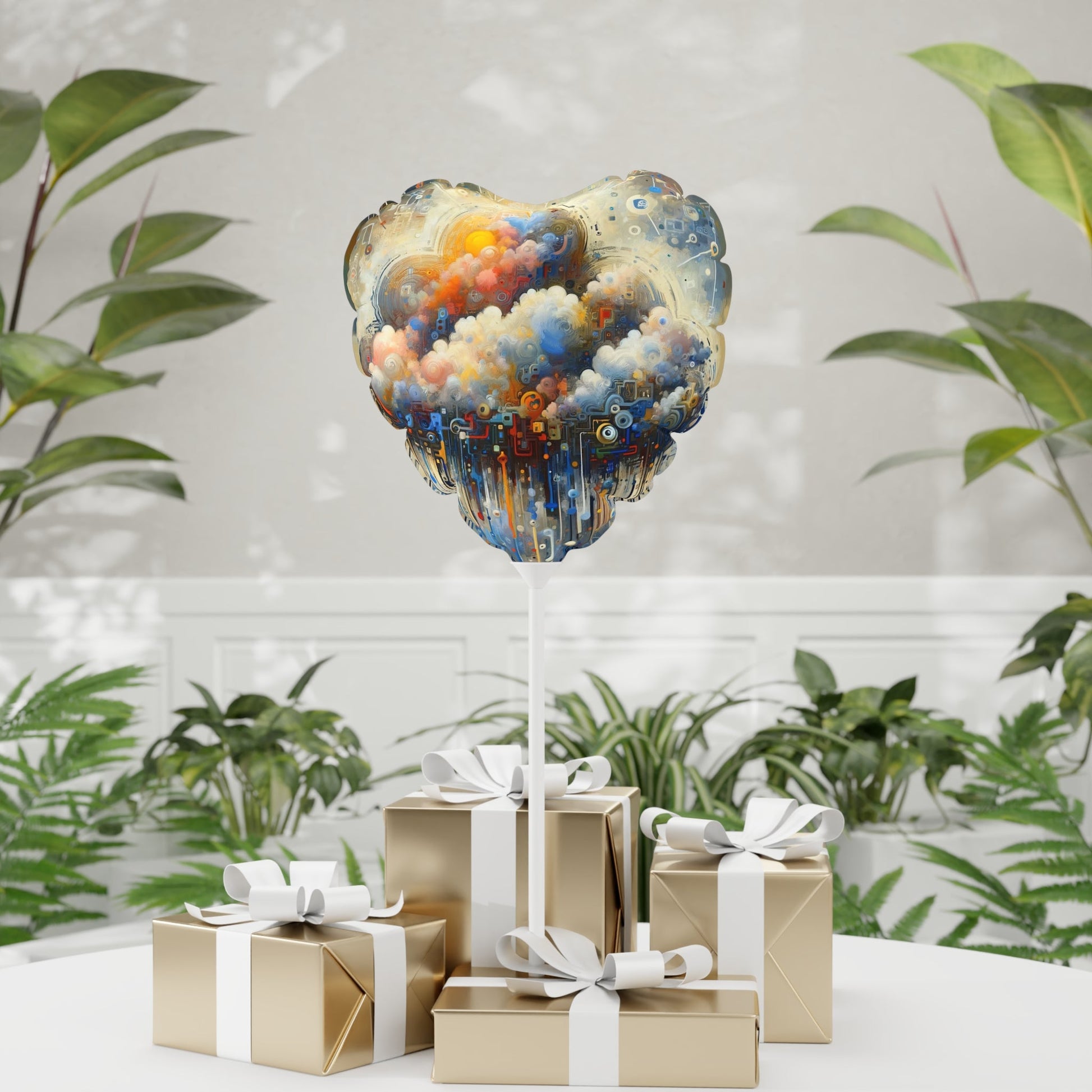 Cloud Community Crafting Balloon (Round and Heart-shaped), 11" - ATUH.ART