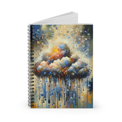 Cloud Community Crafting Spiral Notebook - Ruled Line - ATUH.ART