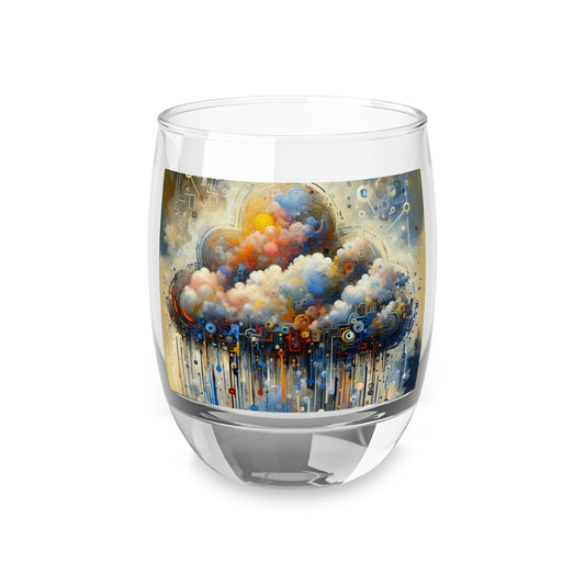 Cloud Community Crafting Whiskey Glass - ATUH.ART