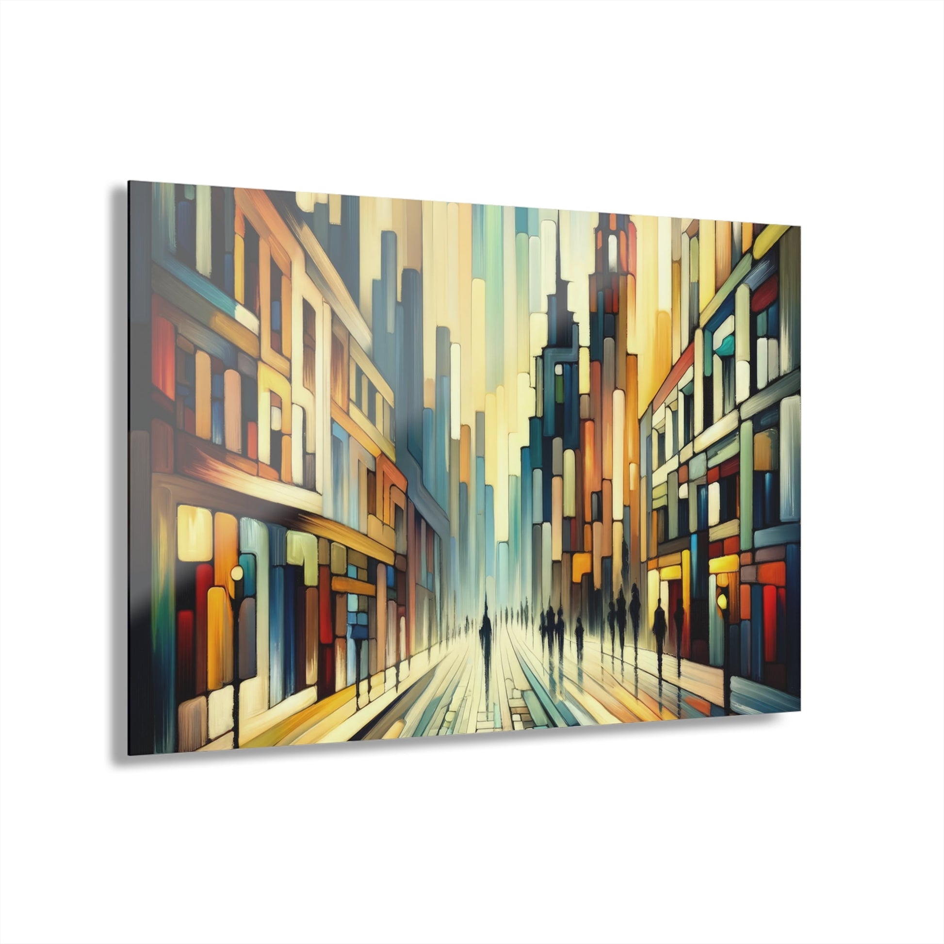 Cobbled Rhythm Heartbeat Acrylic Prints (French Cleat Hanging) - ATUH.ART