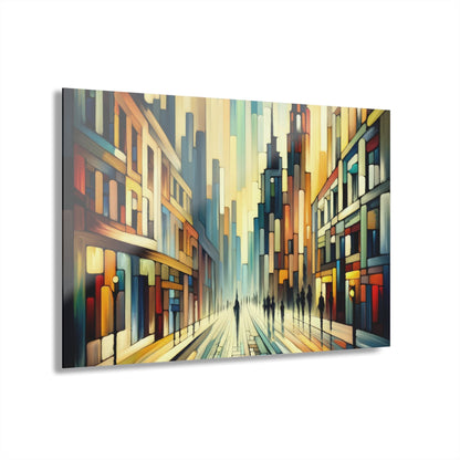 Cobbled Rhythm Heartbeat Acrylic Prints (French Cleat Hanging) - ATUH.ART
