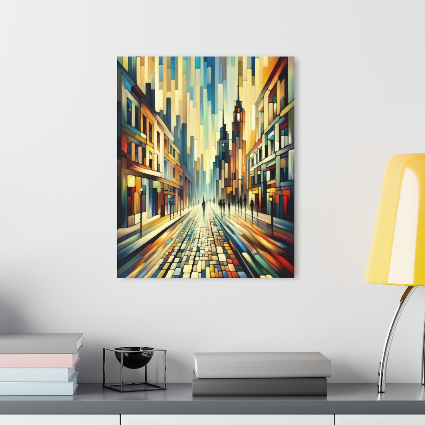 Cobbled Rhythm Heartbeat Acrylic Prints (French Cleat Hanging) - ATUH.ART