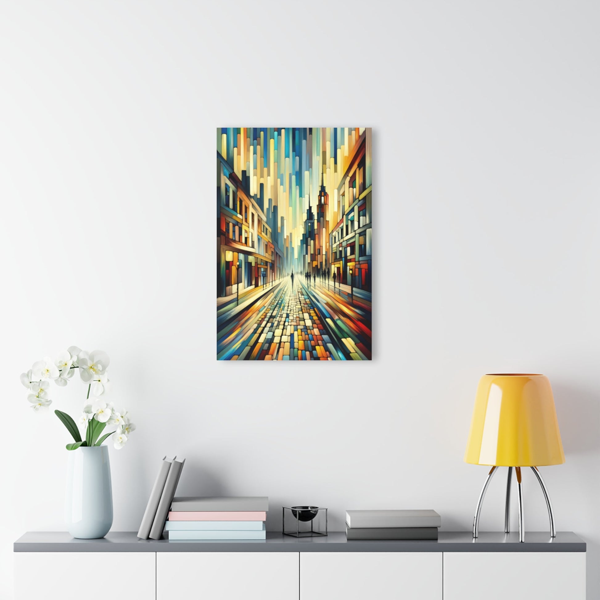 Cobbled Rhythm Heartbeat Acrylic Prints (French Cleat Hanging) - ATUH.ART
