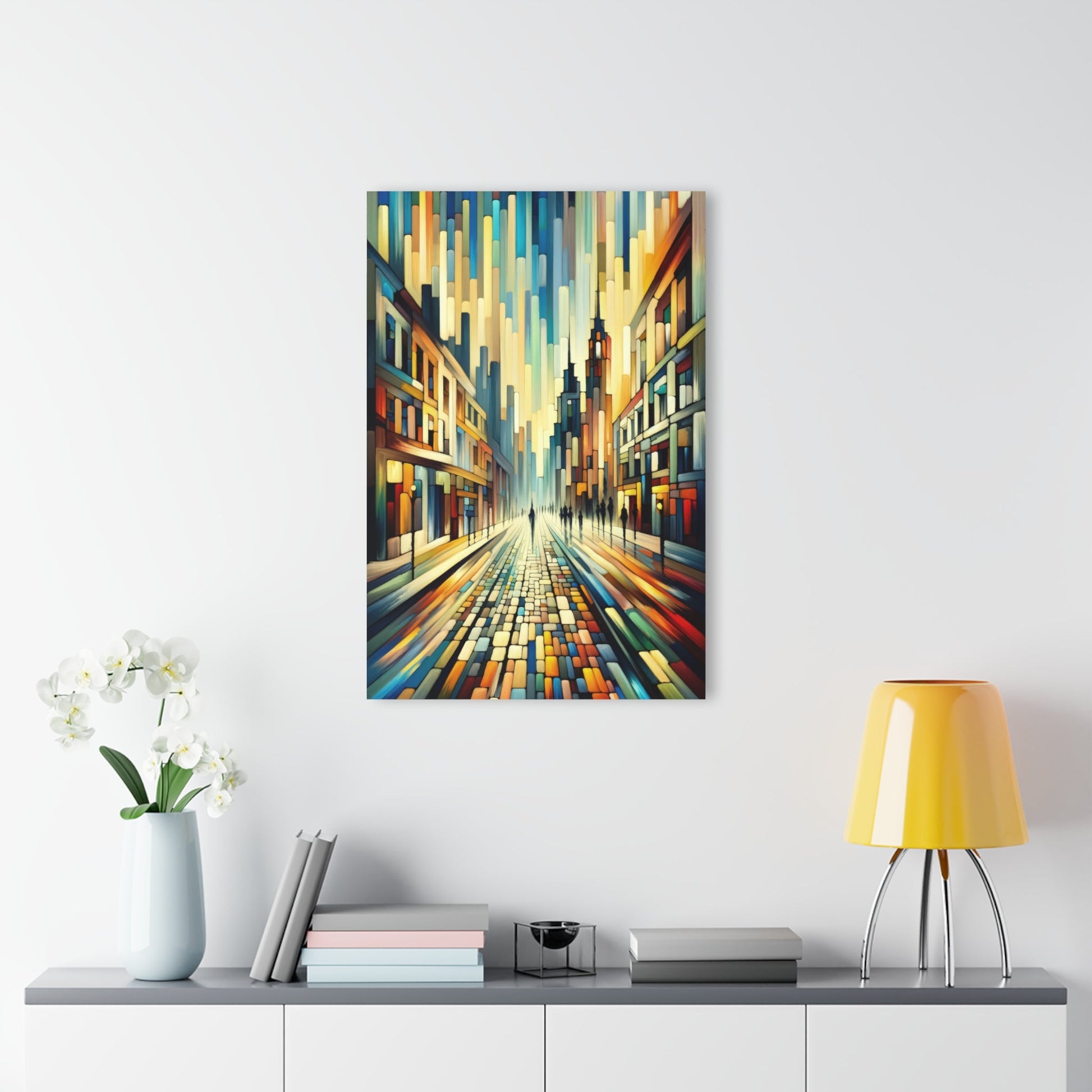Cobbled Rhythm Heartbeat Acrylic Prints (French Cleat Hanging) - ATUH.ART