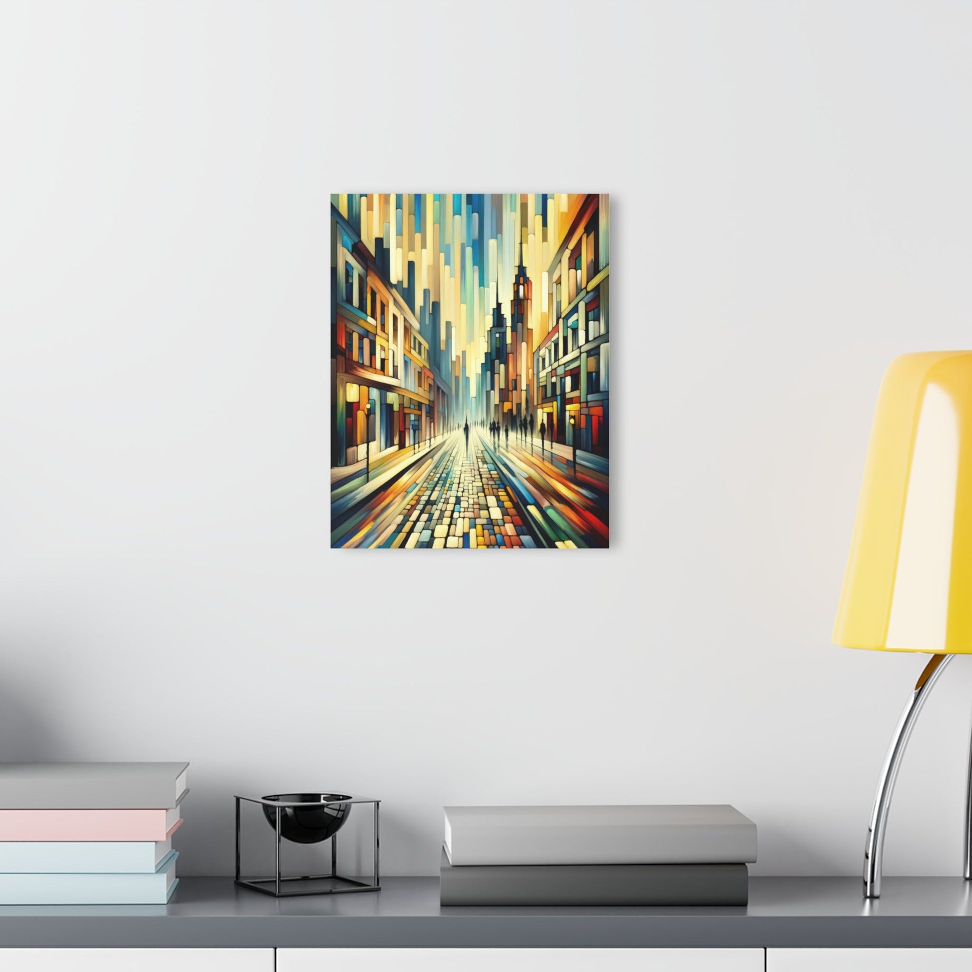 Cobbled Rhythm Heartbeat Acrylic Prints (French Cleat Hanging) - ATUH.ART