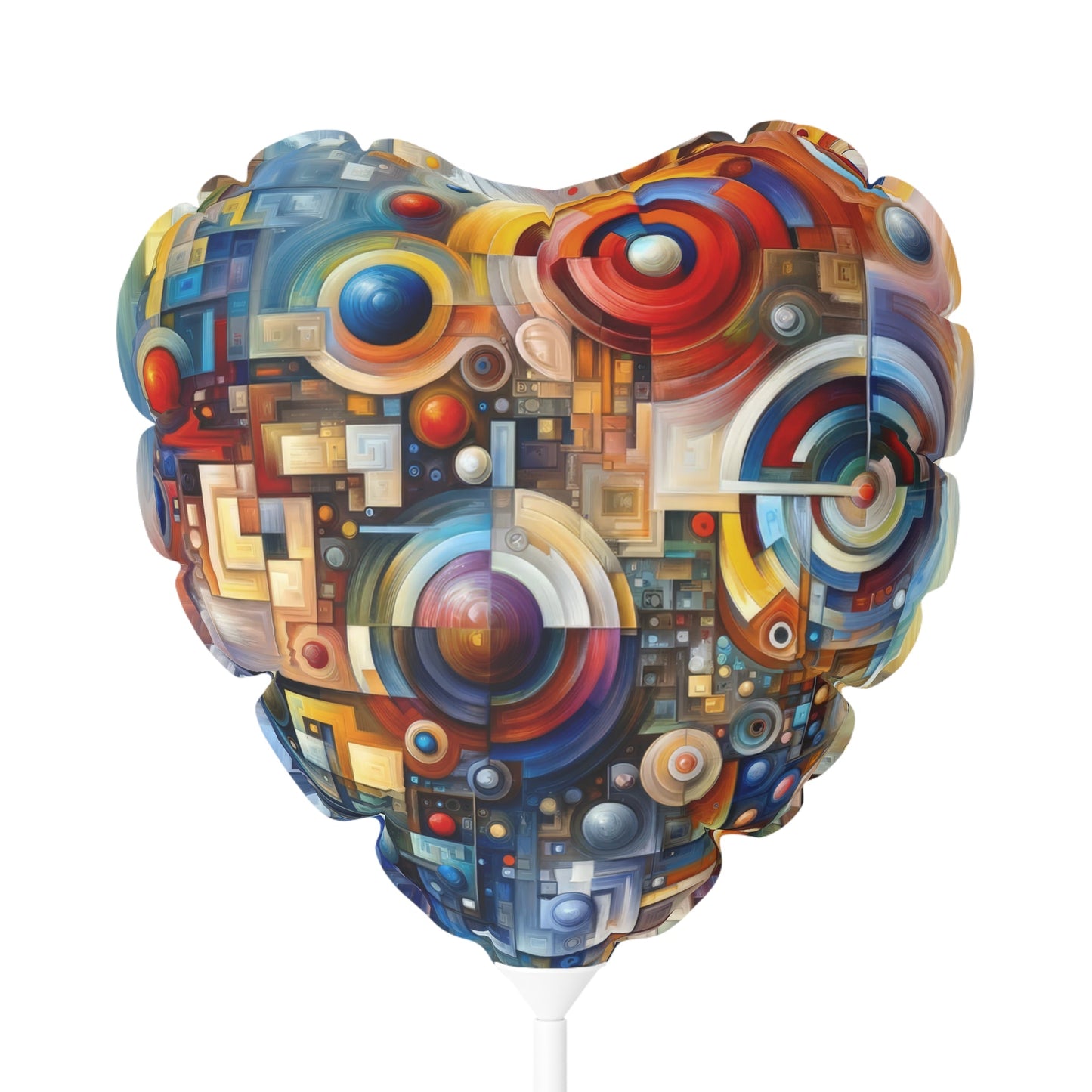 Coexistence Harmony Code Balloon (Round and Heart-shaped), 11" - ATUH.ART