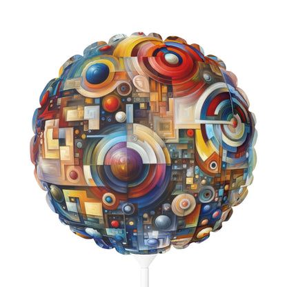 Coexistence Harmony Code Balloon (Round and Heart-shaped), 11" - ATUH.ART
