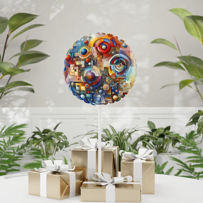 Coexistence Harmony Code Balloon (Round and Heart-shaped), 11" - ATUH.ART