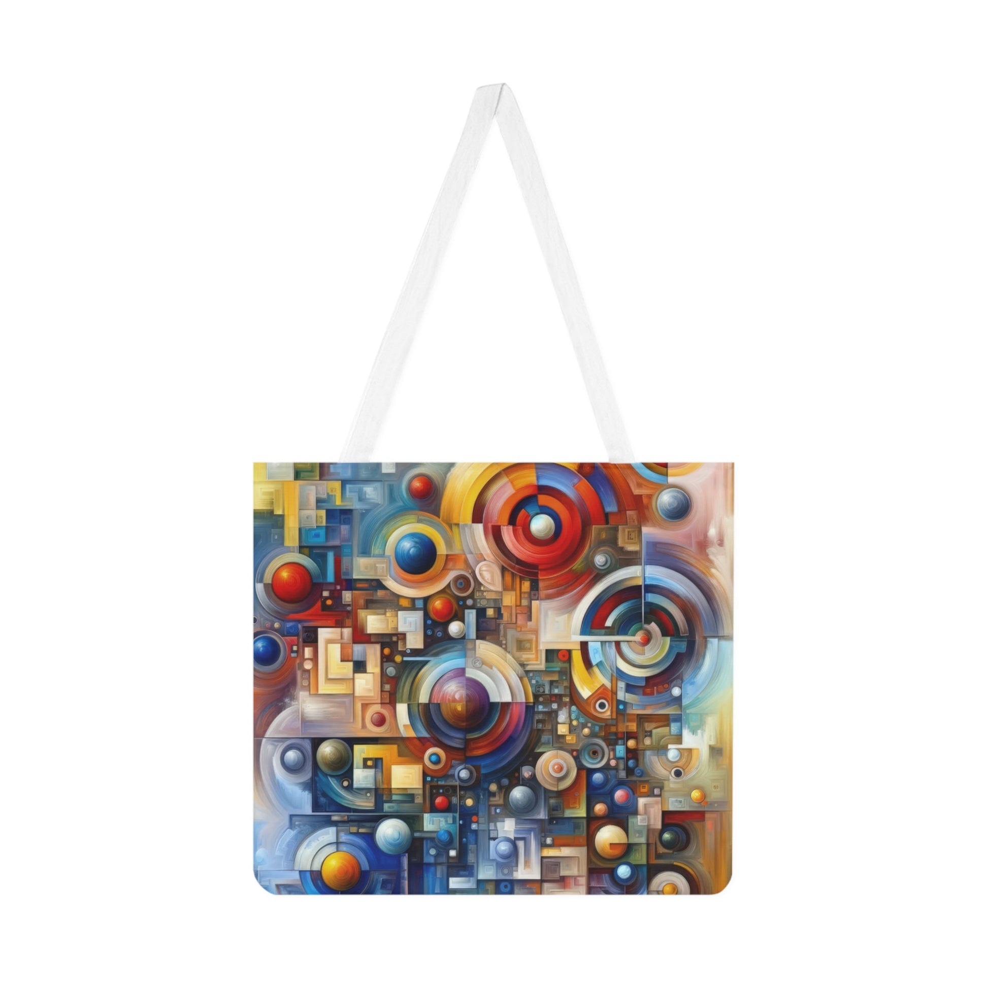 Coexistence Harmony Code Shoulder Tote Bag (AOP) - ATUH.ART