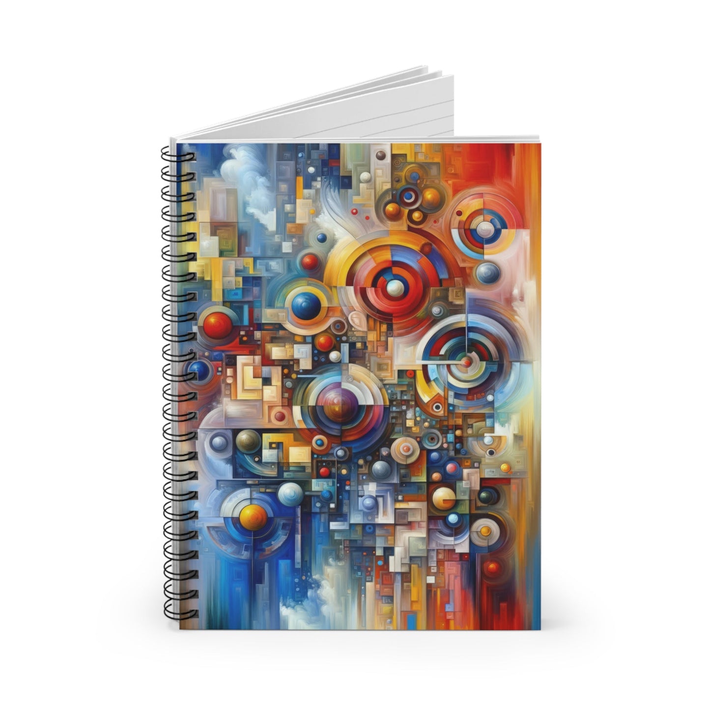 Coexistence Harmony Code Spiral Notebook - Ruled Line - ATUH.ART