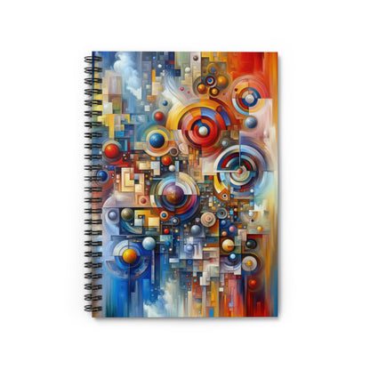 Coexistence Harmony Code Spiral Notebook - Ruled Line - ATUH.ART