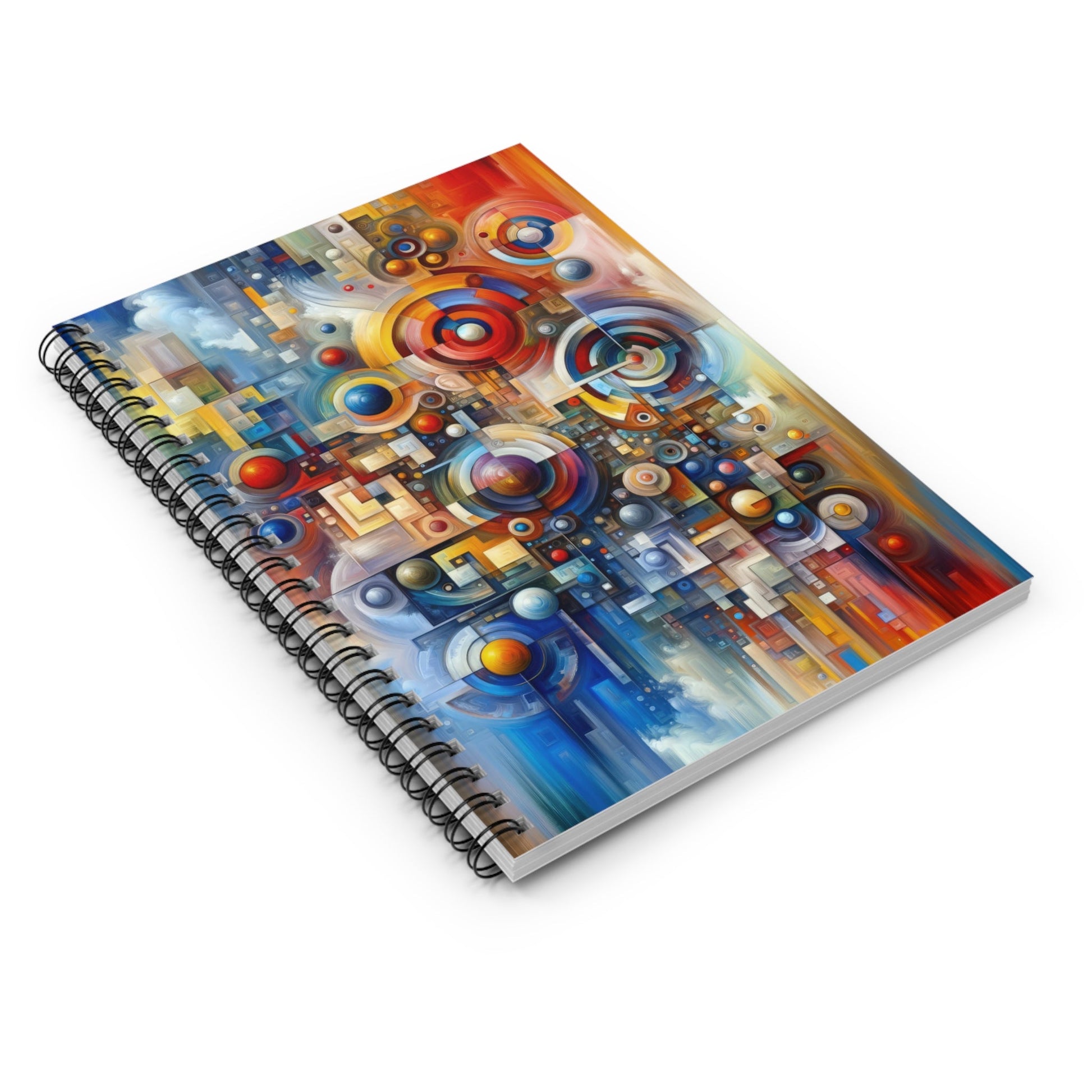 Coexistence Harmony Code Spiral Notebook - Ruled Line - ATUH.ART