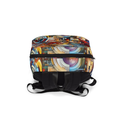 Coexistence Harmony Code Unisex Classic Backpack - ATUH.ART
