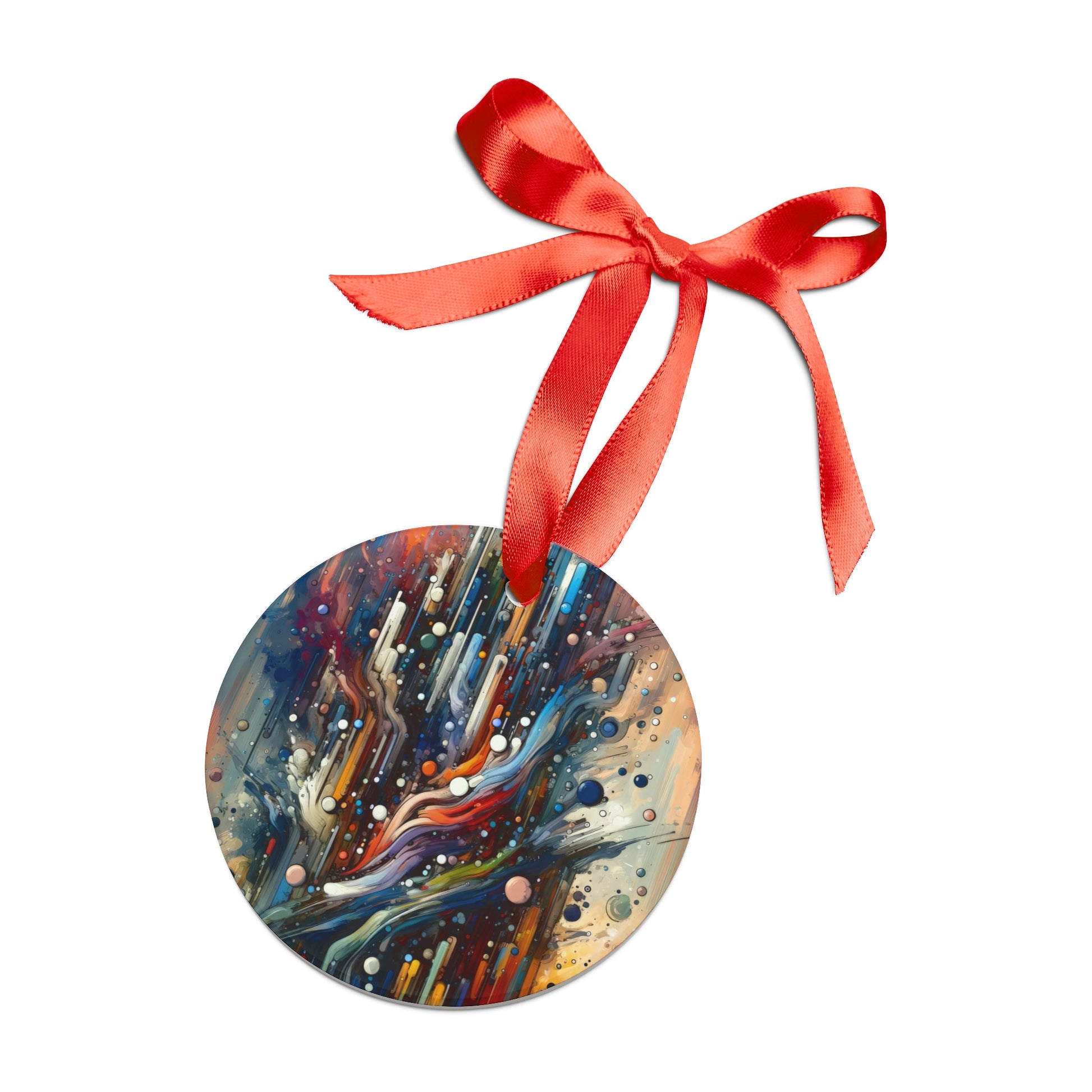 Coherent Change Visualization Acrylic Ornament with Ribbon - ATUH.ART