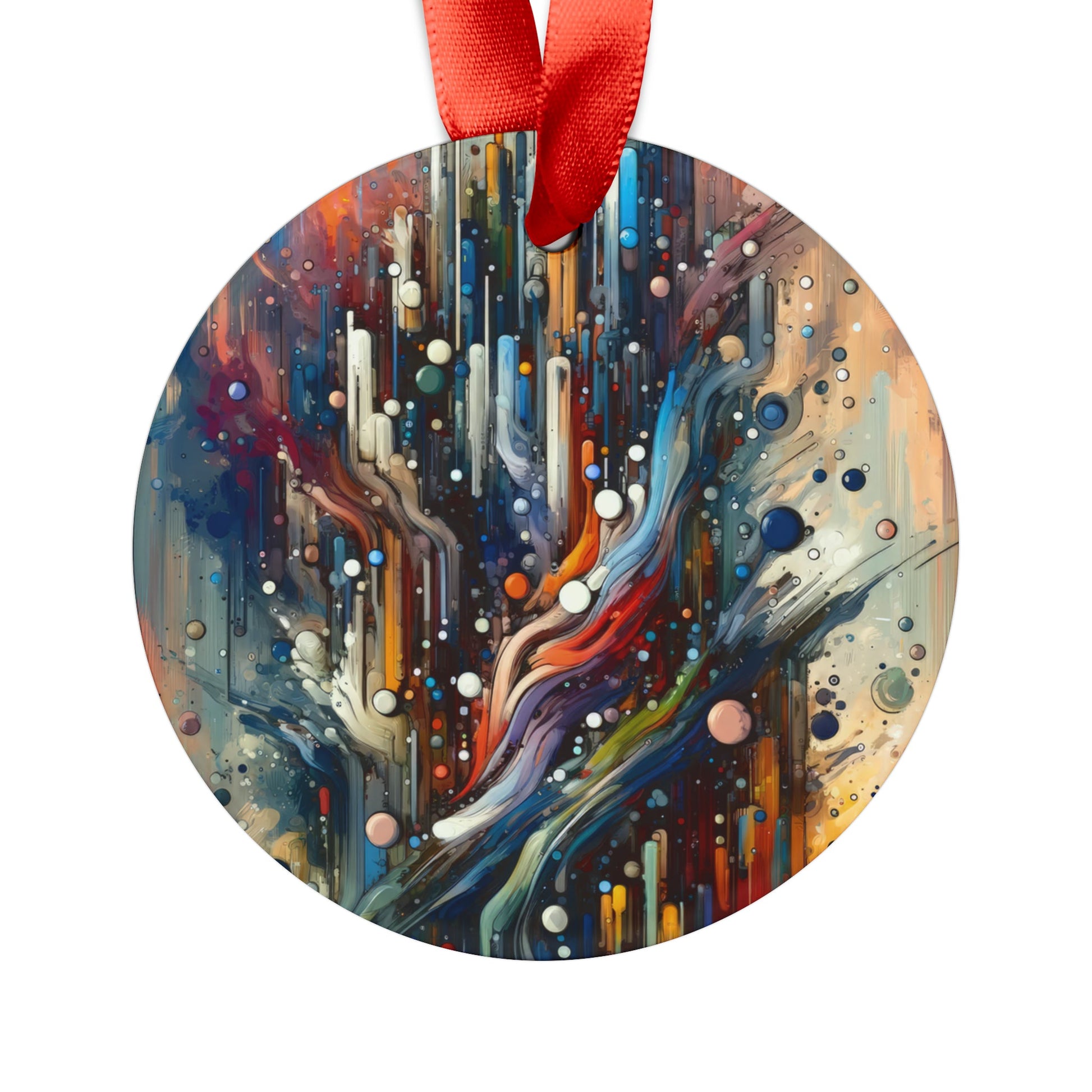 Coherent Change Visualization Acrylic Ornament with Ribbon - ATUH.ART
