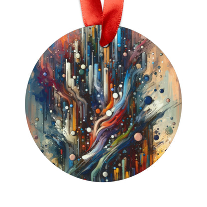Coherent Change Visualization Acrylic Ornament with Ribbon - ATUH.ART