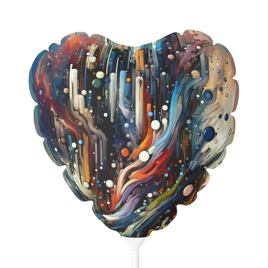Coherent Change Visualization Balloon (Round and Heart-shaped), 11" - ATUH.ART