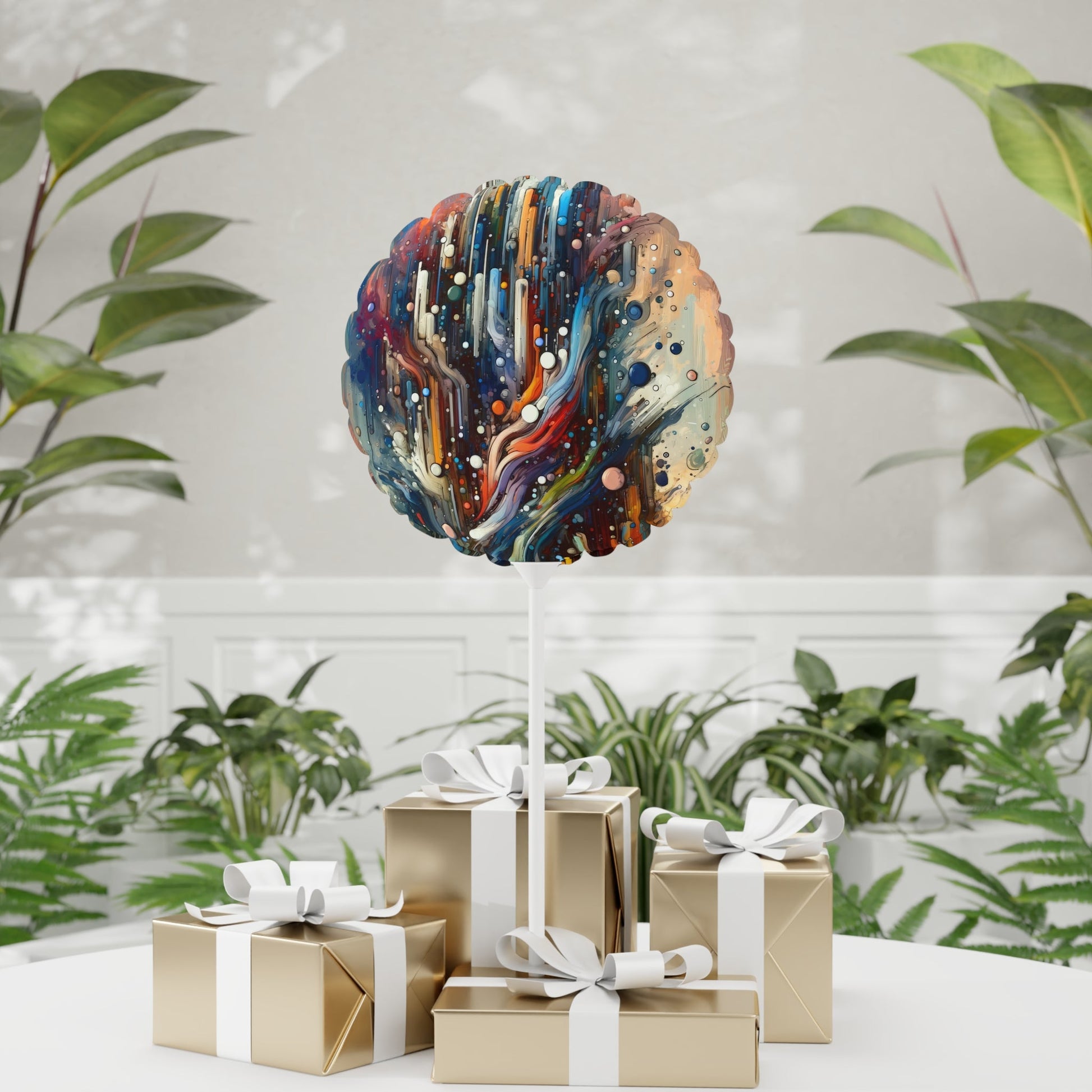 Coherent Change Visualization Balloon (Round and Heart-shaped), 11" - ATUH.ART