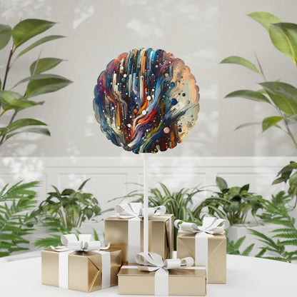 Coherent Change Visualization Balloon (Round and Heart-shaped), 11" - ATUH.ART