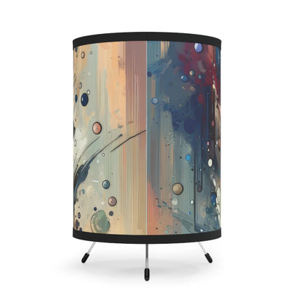 Coherent Change Visualization Tripod Lamp with High-Res Printed Shade, US\CA plug - ATUH.ART