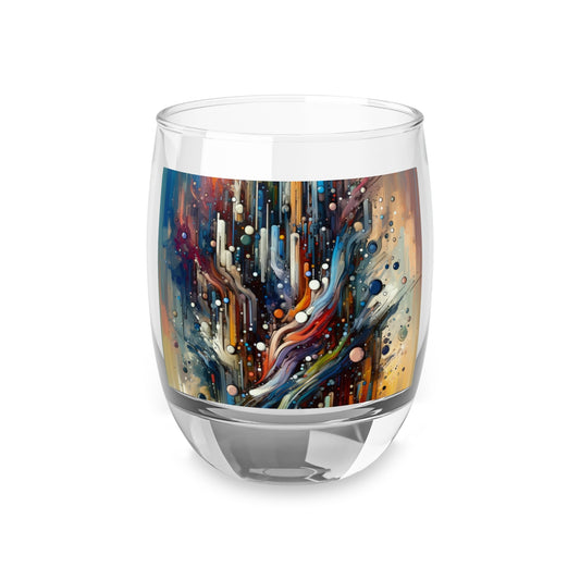 Coherent Change Visualization Whiskey Glass - ATUH.ART