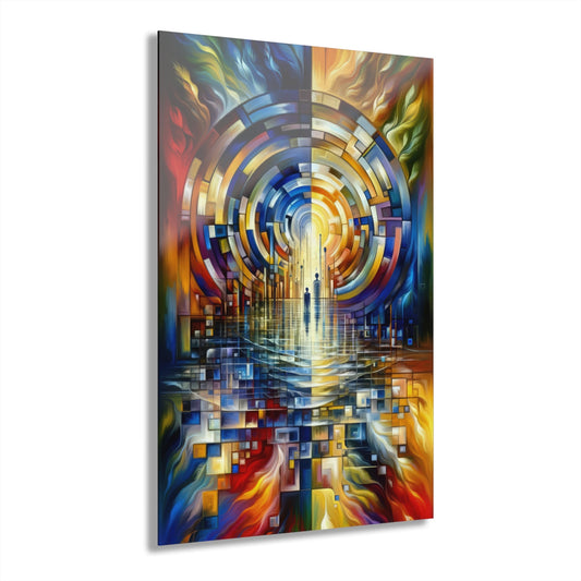 Collective Gesture Echelons Acrylic Prints (French Cleat Hanging) - ATUH.ART