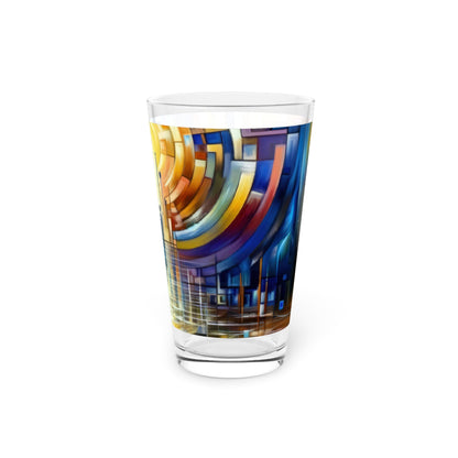 Collective Gesture Echelons Pint Glass, 16oz - ATUH.ART