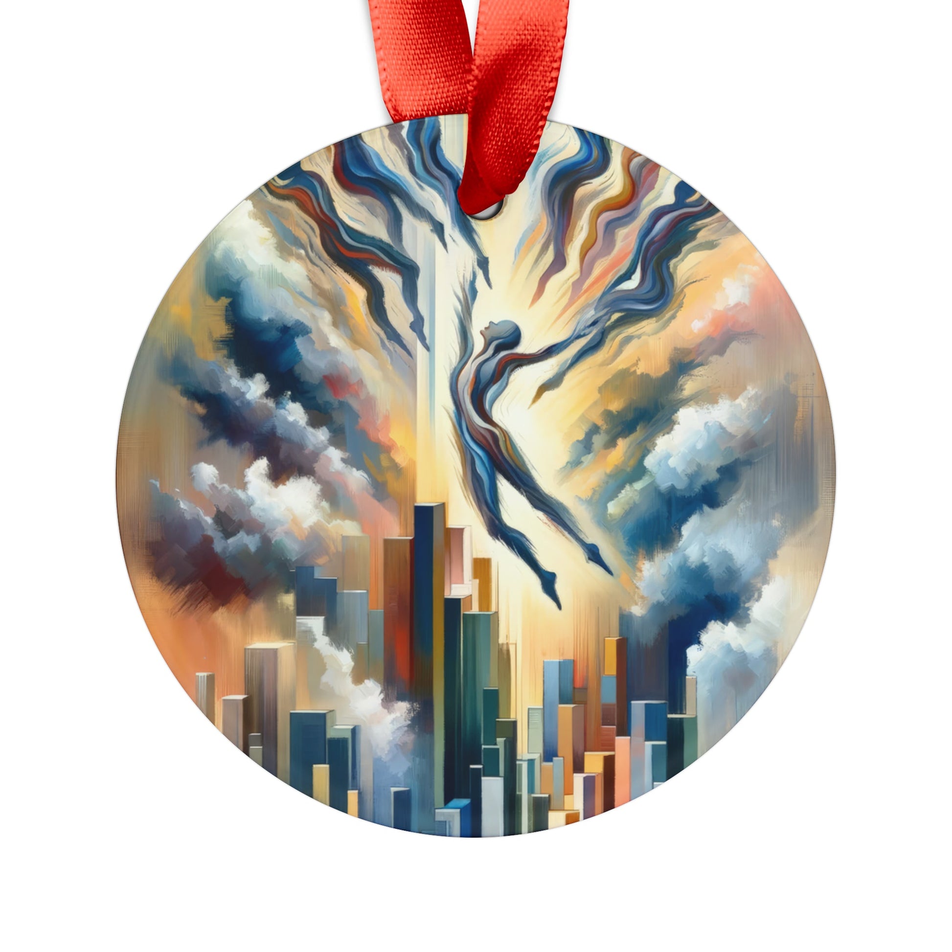Collective Unity Leap Acrylic Ornament with Ribbon - ATUH.ART